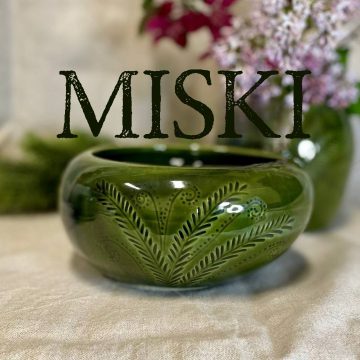 ręcznie robione miski rzemieślnicze