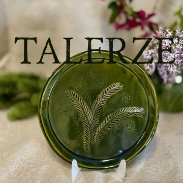 ręcznie robione talerze rzemieślnicze